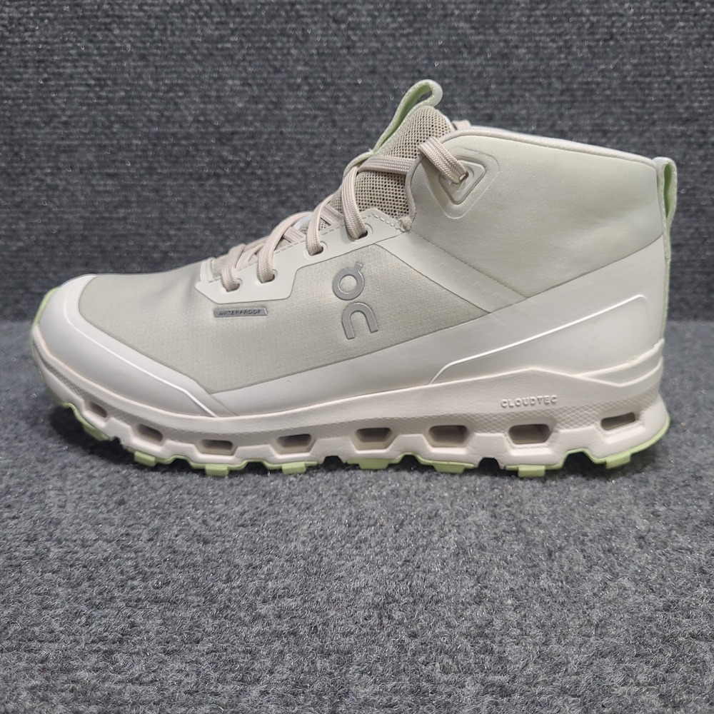 On Cloudroam Women's Sz 7 Ice Limelight Waterproof Running Shoes 3WD30071518 - Picture 8 of 13
